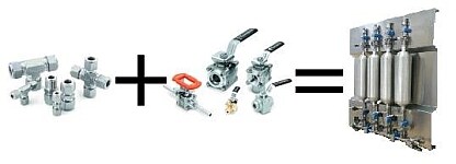 fitting + valves = custom solutions